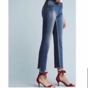 Anthropologie Pilcro and the Letterpress Parallel Jeans
